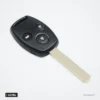 Clé à distance 433 MHz pour Honda CR-V, HR-V, Civic, Accord, puce ID46 - vue de face, trois boutons et lame