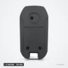 Clé pliante complète 2/3 boutons pour Mitsubishi Pajero, L200, puce ID46 - dos de la coque, trou d'anneau visible