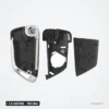Clé pliante complète 2 à 5 boutons pour Opel Astra, Insignia, Zafira, puce ID46 - coque démontée en trois pièces