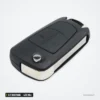 Clé pliante complète 433 MHz 2/3 boutons pour Opel Astra H, Zafira B, Corsa D - vue de face, trois boutons visibles