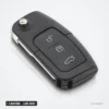 Clé pliante complète 433 MHz 3 boutons pour Ford Fusion, Focus, lame HU101 - vue de côté, charnière et lame