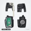 Clé pliante complète 433 MHz 3 boutons pour Ford Fusion, Focus, lame HU101 - pièces détachées, coque et circuit
