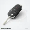 Clé télécommande 2/3/4 boutons pour Ford F150, Ranger, Mondeo, puce ID49 - lame dépliée, vue de profil