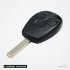 Clé télécommande 2/3 boutons pour Renault Clio 3, Dacia Logan, puce PCF7947 - clé avec lame repliée, trois boutons