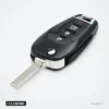 Clé télécommande 2 à 4 boutons pour Chevrolet Cruze, Malibu, Trailblazer - lame sortie, vue de profil