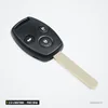 Clé télécommande 2 à 4 boutons pour Honda Accord, Civic, CR-V, puce ID46 - vue de face, trois boutons rapprochés