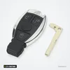 Clé télécommande 2 à 4 boutons pour Mercedes-Benz Classe A, B, S, E - clé avec lame détachée à côté