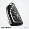 Clé télécommande 2 à 5 boutons pour Chevrolet Cruze, Aveo, Orlando - vue de profil, boîtier incliné et boutons visibles