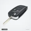 Clé télécommande 2 à 5 boutons pour Opel Astra, Corsa, Insignia, Zafira, ID46 - vue de face, lame de clé sortie