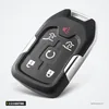 Clé télécommande 2 à 6 boutons pour Chevrolet Tahoe, GMC Yukon - vue de face, quatre boutons dont démarrage à distance