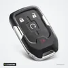 Clé télécommande 2 à 6 boutons pour Chevrolet Tahoe, GMC Yukon, Sierra - vue de face, trois boutons dont hayon