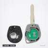 Clé télécommande 2 boutons pour Suzuki Swift, SX4, Grand Vitara, puce ID46 - coque ouverte, circuit et pile visibles