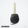 Clé télécommande 2 boutons pour Suzuki Swift, SX4, Grand Vitara, puce ID46 - dos de la coque, lame vers le haut