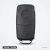 Clé télécommande 2 boutons pour VW Golf, Passat, Seat Ibiza, lame HU66 - dos de la coque