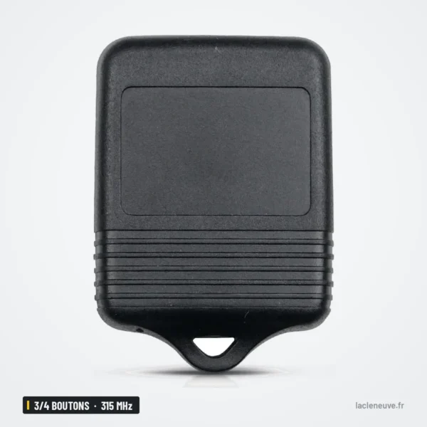 Clé télécommande 3/4 boutons 315 MHz pour Ford F-150, Explorer, Ranger - dos de la télécommande, surface lisse