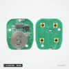 Clé télécommande 3/4 boutons pour Chevrolet Tahoe, GMC Sierra, 315 MHz - coque ouverte, circuit imprimé et pile visibles