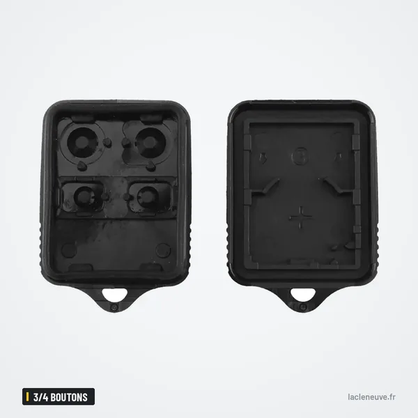 Clé télécommande 3/4 boutons pour Ford F-150, Explorer, Expedition, Escape - coque ouverte, face avant et arrière