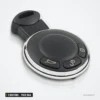 Clé télécommande 3 boutons pour Mini Cooper S, Clubman, Countryman, puce ID46 - vue de côté, lame repliée