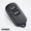 Clé télécommande 3 boutons pour Toyota Camry, Corolla, Sienna, 314 MHz - vue de face, deux boutons