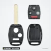 Clé télécommande 313,8/433 MHz 2/3 boutons pour Honda, Acura, puce ID46 - coque démontée en plusieurs parties