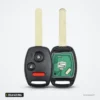 Clé télécommande 313,8/433 MHz pour Honda CR-V, Accord, Jazz, HR-V, puce ID46 - autre clé, coque ouverte avec circuit visible