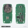 Clé télécommande 314,4 MHz 2 ou 3 boutons pour Toyota Camry, Corolla, Sienna - circuit imprimé avec pile bouton
