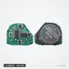 Clé télécommande 314,4 MHz 3/4 boutons pour Toyota Camry, RAV4, lame TOY43 - intérieur du circuit avec la pile