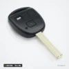 Clé télécommande 314,4 MHz 3 boutons pour Lexus RX330, ES330, LS430, puce ID67 - vue de face avec lame et deux boutons