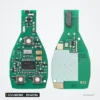 Clé télécommande 315/433 MHz 2/3/4 boutons pour Mercedes-Benz Classe A, C, E, S - circuit imprimé recto verso