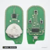 Clé télécommande 315/433 MHz 3+1 boutons pour Honda Civic, Accord, Pilot - deux circuits imprimés côte à côte