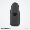 Clé télécommande 315/433 MHz 4-5 boutons pour Ford Explorer, Edge, Taurus - coque noire vue de profil, sans lame