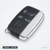 Clé télécommande 315/433 MHz 5 boutons pour Land Rover Discovery 4, Freelander 2 - vue de face, cinq boutons