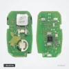 Clé télécommande 315/433 MHz pour Chevrolet Equinox, Spark, Cruze - deux circuits imprimés, vue rapprochée des composants