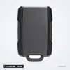 Clé télécommande 315 MHz 2 à 5 boutons pour Chevrolet Silverado, GMC Sierra - dos de la coque, surface lisse sans bouton