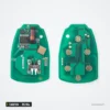 Clé télécommande 315 MHz 3+1 boutons pour Jeep Compass, Cherokee, puce ID46 - circuit imprimé recto-verso