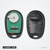 Clé télécommande 315 MHz 3/4 boutons pour Toyota Highlander, Sequoia, Avalon - intérieur ouvert, pile et circuit visibles