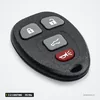 Clé télécommande 315 MHz 3 à 5 boutons pour Chevrolet Silverado, GMC Sierra - vue de face, quatre boutons