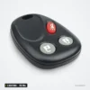 Clé télécommande 315 MHz 3 boutons pour Chevrolet, Cadillac, GMC, Hummer - vue de face, bouton panique rouge
