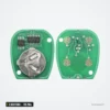Clé télécommande 315 MHz 3 boutons pour Chevrolet Silverado, Tahoe, GMC Yukon - intérieur ouvert, circuit et pile