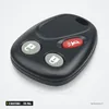 Clé télécommande 315 MHz 3 boutons pour Hummer H2, Chevrolet Avalanche - vue de face, bouton panique rouge