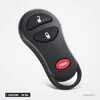 Clé télécommande 315 MHz 3 boutons pour Jeep Grand Cherokee, Chrysler Voyager - vue de face, deux boutons arrondis