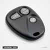 Clé télécommande 315 MHz 3 ou 4 boutons pour Chevrolet, GMC, FCCID ABO1502T - vue de face, trois boutons