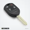 Clé télécommande 315 MHz 4 boutons pour Ford Edge, Escape, Explorer - vue de face, légèrement tournée vers la droite