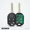 Clé télécommande 315 MHz 4 boutons pour Ford Edge, Escape, Explorer - deux exemplaires, avant et arrière avec circuit