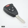 Clé télécommande 315 MHz pour Chrysler Sebring, Pacifica, 300, puce ID46 - vue de face sous un autre angle