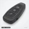 Clé télécommande 433/434 MHz 3 boutons pour Ford Focus, Mondeo, Kuga, puce 4D83 - vue de face, forme arrondie