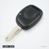 Clé télécommande 433 MHz 1 bouton pour Renault Clio, Twingo, Kangoo, puce ID46 - vue de profil, lame visible