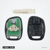 Clé télécommande 433 MHz 1 bouton pour Renault Twingo, Clio, Master, puce ID46 - coque ouverte avec lame métallique détachée