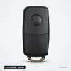 Clé télécommande 433 MHz 2/3/4 boutons pour Volkswagen Passat, Polo, Golf - dos de la coque, aucun bouton visible