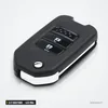 Clé télécommande 433 MHz 2/3 boutons pour Honda Civic, Accord, CR-V, Jazz - vue en angle, quatre boutons